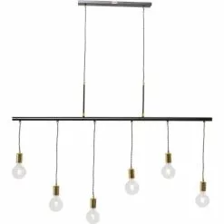 Kare Design Suspensions Suspension 6 Douilles En Acier Noir