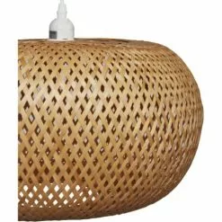 ATHM DESIGN Suspensions Suspension Abat Jour Bambou Beige -Luminaires Soldes suspension abat jour bambou beige 2