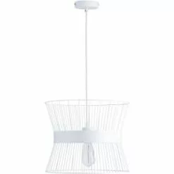 ATHM DESIGN Suspensions Suspension Abat Jour Métal Noir -Luminaires Soldes suspension abat jour metal blanc 30