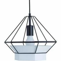 ATHM DESIGN Suspensions Suspension Abat Jour Métal Noir -Luminaires Soldes suspension abat jour metal noir 19