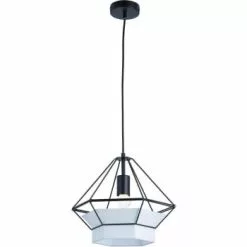 ATHM DESIGN Suspensions Suspension Abat Jour Métal Noir -Luminaires Soldes suspension abat jour metal noir 20