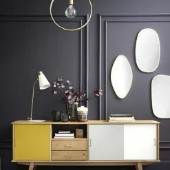 Maisons Du Monde Suspensions Suspension Anneau En Métal Doré -Luminaires Soldes suspension anneau en metal dore 1000 11 36 202617 4