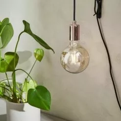 Markslöjd Suspensions Suspension Avec Prise Métal Ø4.5cm -Luminaires Soldes suspension avec prise metal oe4 5cm 2