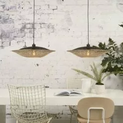 Good & Mojo Suspensions Suspension Bambou D60cm -Luminaires Soldes suspension bambou d60cm 2