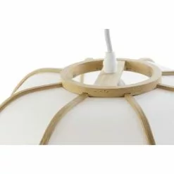 Wadiga Suspensions Suspension Bambou Et Polyester 34x34x21cm -Luminaires Soldes suspension bambou et polyester 34x34x21cm 4