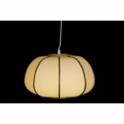 Wadiga Suspensions Suspension Bambou Et Polyester 34x34x21cm -Luminaires Soldes suspension bambou et polyester 34x34x21cm 5