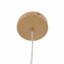 Maisons Du Monde Suspensions Suspension Blanche Feuilles De Ginkgo En Métal Doré -Luminaires Soldes suspension blanche feuilles de ginkgo en metal dore 1000 7 18 204772 3