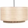 Maisons Du Monde Suspensions Suspension Bois Beige Et Métal D40