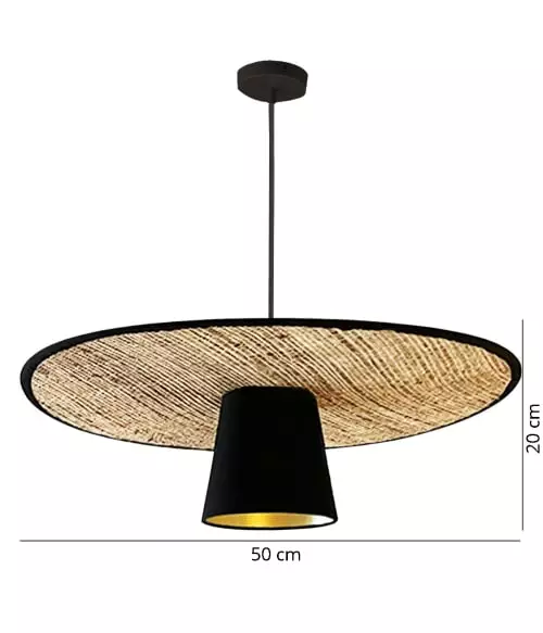 Abat-jours Suspensions Suspension Boléro T 50 X H 20 3 Abat-jours Suspensions Suspension Boléro T 50 X H 20 – Image 3