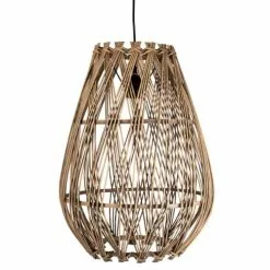 Maisons Du Monde Suspensions Suspension Cloche En Rotin
