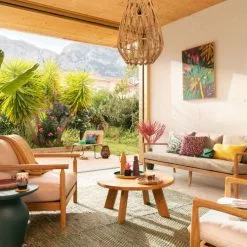 Maisons Du Monde Suspensions Suspension Cloche En Rotin -Luminaires Soldes suspension cloche en rotin 1000 11 36 199829 5