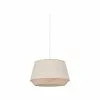 Corep Suspensions Suspension Coton Décor Effet Bois D38cm