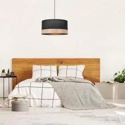 Corep Suspensions Suspension Coton Décor Effet Bois D38cm -Luminaires Soldes suspension coton decor effet bois d38cm 5