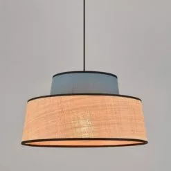 Corep Suspensions Suspension Coton Et Raphia D38cm -Luminaires Soldes suspension coton et raphia d38cm 2