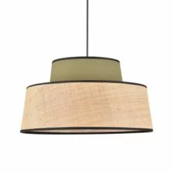 Corep Suspensions Suspension Coton Et Raphia D38cm -Luminaires Soldes suspension coton et raphia d38cm 5