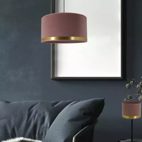 Metropolight Suspensions Suspension Cylindre Velours D39cm 2 Metropolight Suspensions Suspension Cylindre Velours D39cm – Image 2