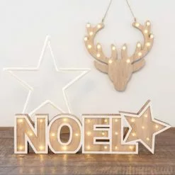 Maisons Du Monde Accessoires De Décoration De Noël Suspension De Noël Cerf Lumineux 18 LEDS -Luminaires Soldes suspension de noel cerf lumineux 18 leds 1000 5 37 197001 2