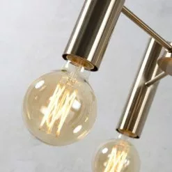 It's About Romi Suspensions Suspension Dorée 3 Lumières -Luminaires Soldes suspension doree 3 lumieres 5