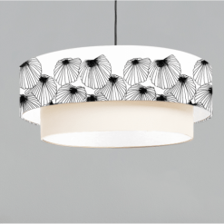 Abat-jours Suspensions Suspension Double Coquillage T 65 X H 30 -Luminaires Soldes suspension double coquillage t 65 x h 30 2