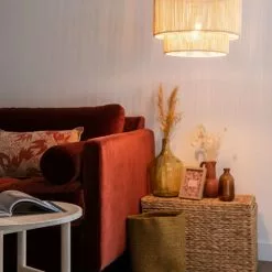 Maisons Du Monde Suspensions Suspension Double En Rotin D38 -Luminaires Soldes suspension double en rotin d38 1000 6 7 207508 3