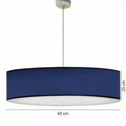 Abat-jours Suspensions Suspension Eclat Bleu T 60 X H 25 -Luminaires Soldes suspension eclat bleu t 60 x h 25 2