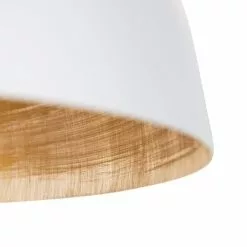 QAZQA Suspensions Suspension En Acier Blanc -Luminaires Soldes suspension en acier blanc 5