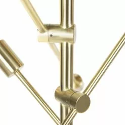 QAZQA Suspensions Suspension En Acier Doré/laiton -Luminaires Soldes suspension en acier dore laiton 4