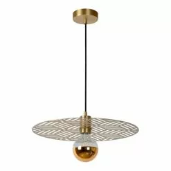 Lampea Suspensions Suspension En Acier Or Mat Ø 40 Cm