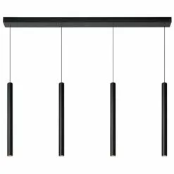 Lucide Suspensions Suspension En Aluminium Noir