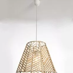 Lussiol Lighting Suspensions Suspension En Bambou Naturel D. 40 Cm -Luminaires Soldes suspension en bambou naturel d 40 cm 2