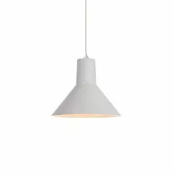 Lussiol Lighting Suspensions Suspension En Béton Blanc D. 30 Cm