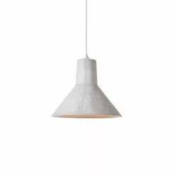 Lussiol Lighting Suspensions Suspension En Béton Gris D. 30 Cm
