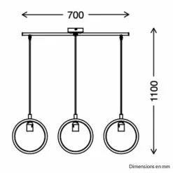 Briloner Suspensions Suspension En Bois -Luminaires Soldes suspension en bois 3