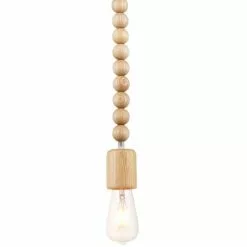 Sampa Helios Suspensions Suspension En Bois H126cm -Luminaires Soldes suspension en bois h126cm 2