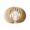 Lussiol Lighting Suspensions Suspension En Bois Naturel D. 44 Cm