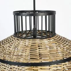 Drawer Suspensions Suspension En Cannage D30x35cm Naturel -Luminaires Soldes suspension en cannage d30x35cm naturel 4