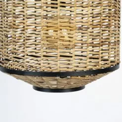 Drawer Suspensions Suspension En Cannage D30x35cm Naturel -Luminaires Soldes suspension en cannage d30x35cm naturel 5