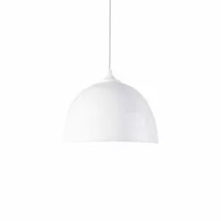 Lussiol Lighting Suspensions Suspension En Céramique Blanc D. 25 Cm