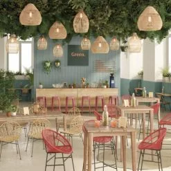 Maisons Du Monde Suspensions Suspension En Chanvre Tressé -Luminaires Soldes suspension en chanvre tresse 1000 0 23 210681 6