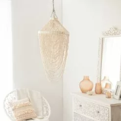 Maisons Du Monde Suspensions Suspension En Coquillages Et Nacre -Luminaires Soldes suspension en coquillages et nacre 1000 4 0 165312 6