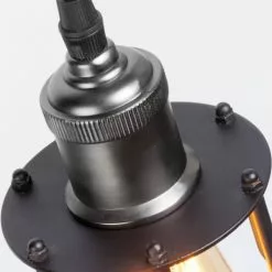 It's About Romi Suspensions Suspension En Fer Forgé Noir H25cm -Luminaires Soldes suspension en fer forge noir h25cm 3