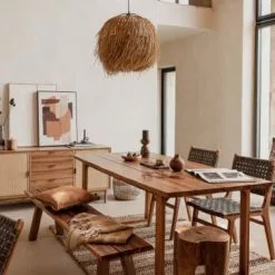 Maisons Du Monde Suspensions Suspension En Fibre Végétale -Luminaires Soldes suspension en fibre vegetale 1000 12 4 200289 6