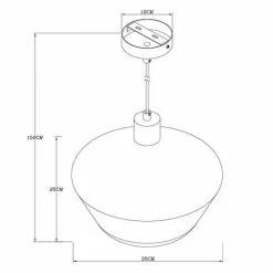 Keria Suspensions Suspension En Glass Noir -Luminaires Soldes suspension en glass noir 7