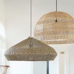 Maisons Du Monde Suspensions Suspension En Jonc De Mer Tressé Main -Luminaires Soldes suspension en jonc de mer tresse main 1000 9 20 222896 3