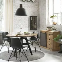 Maisons Du Monde Suspensions Suspension En Manguier Et Métal Effet Vieilli D51 -Luminaires Soldes suspension en manguier et metal effet vieilli d51 1000 7 23 200267 3