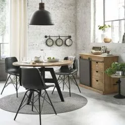 Maisons Du Monde Suspensions Suspension En Manguier Et Métal Effet Vieilli D51 -Luminaires Soldes suspension en manguier et metal effet vieilli d51 1000 7 23 200267 4