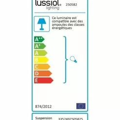 Lussiol Lighting Suspensions Suspension En Métal Blanc D. 30 Cm -Luminaires Soldes suspension en metal blanc d 30 cm 4