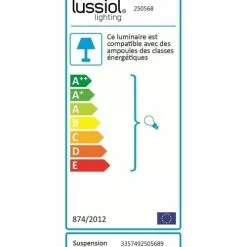 Lussiol Lighting Suspensions Suspension En Métal Blanc D. 30 Cm -Luminaires Soldes suspension en metal blanc d 30 cm 8