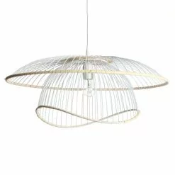 Lussiol Lighting Suspensions Suspension En Métal Blanc D. 60 Cm
