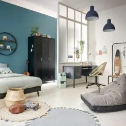 Maisons Du Monde Suspensions Enfant Suspension En Métal Bleu Marine -Luminaires Soldes suspension en metal bleu marine 1000 11 34 193267 9